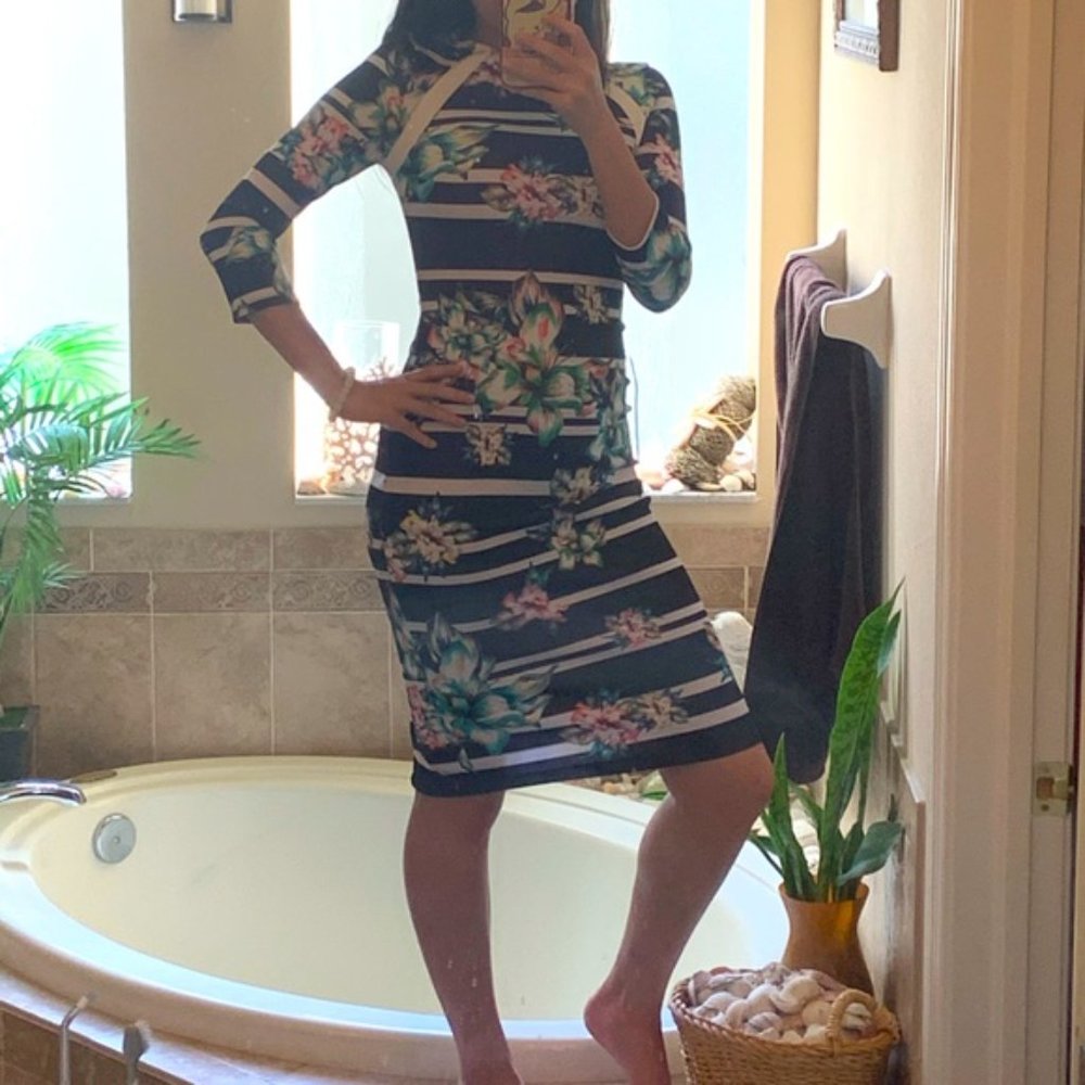 Bebe Floral Dress